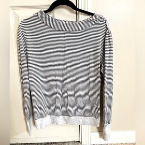 Athleta striped sweatshirt. Size small